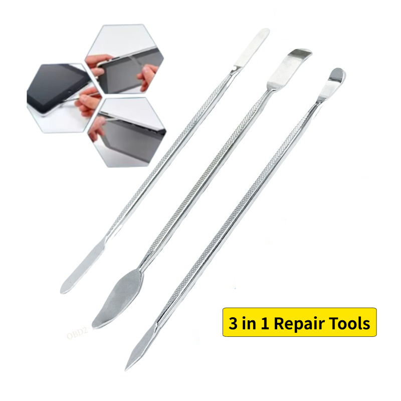 Electronics Repair Company - 3 で 1 修復ツールセットオープニングこじ開けハンドツールキットブレード iPhone スマートフォンタブレット