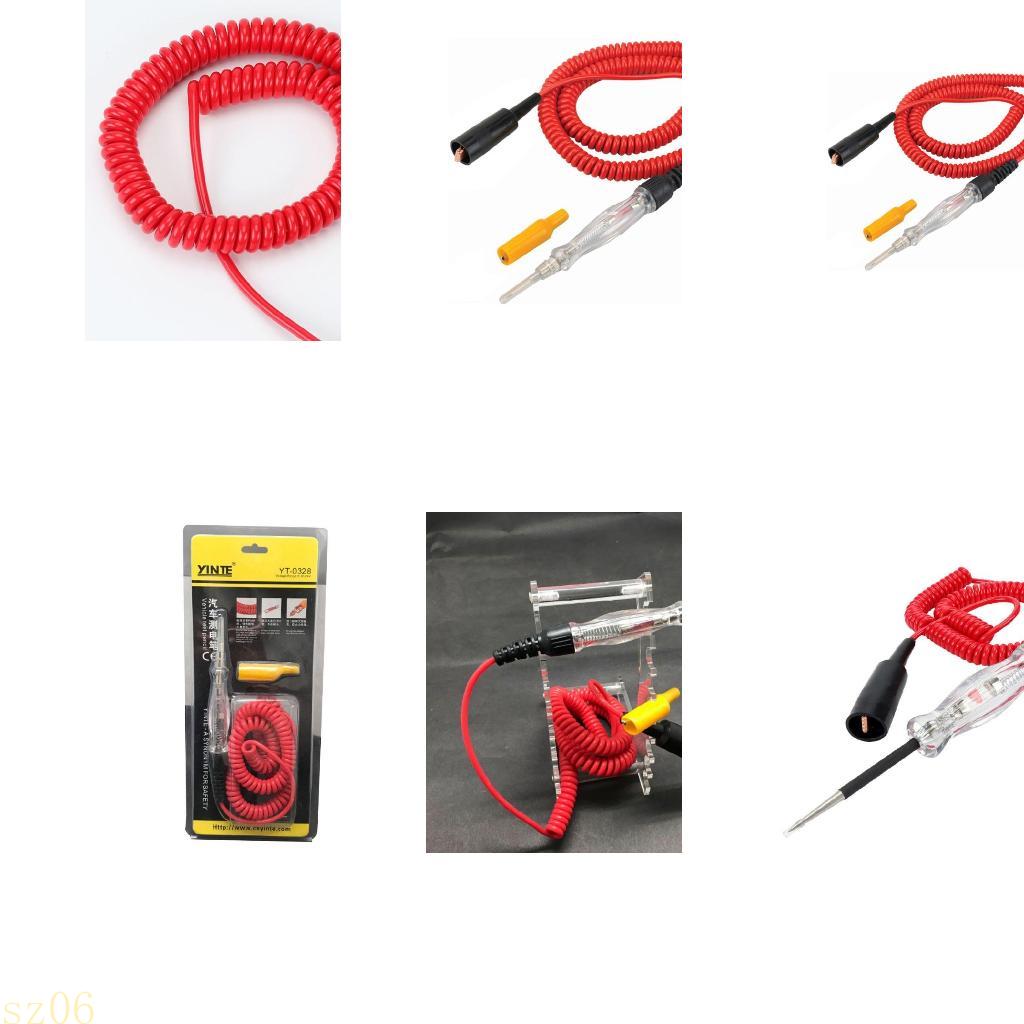 Circuit Test Pencil - Q2Q4カーテストツールDC 12V 24Vスプリングライン回路検出器テスト装置電気鏡自動修理のためのペンシル