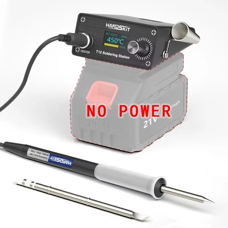 T12デジタルはんだ付けステーション LCD温度制御付き - - Electronics Repair Company のレビューと価格