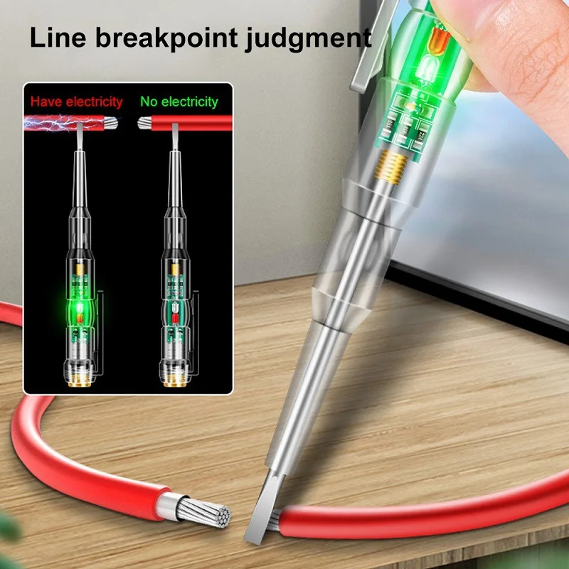 インテリジェント電圧計ペン,電気ドライバー,テスト鉛筆,電磁 - Circuit Test Pencil のレビューと価格