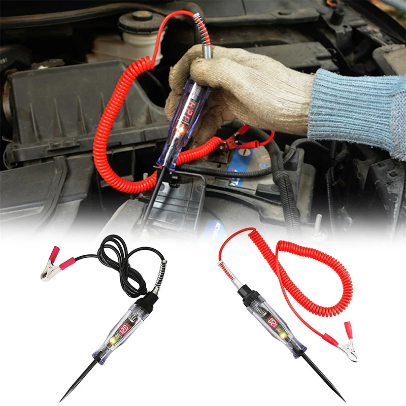 トラック電圧回路テスター自動車修理用6V/12V/24V車回 - Circuit Test Pencil のレビューと価格