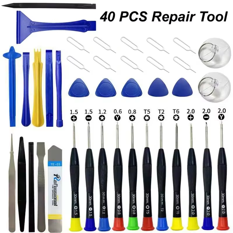 22/34/40/42 in 1 モバイルフォン修理ツールキ - Electronics Repair Manual のレビューと価格