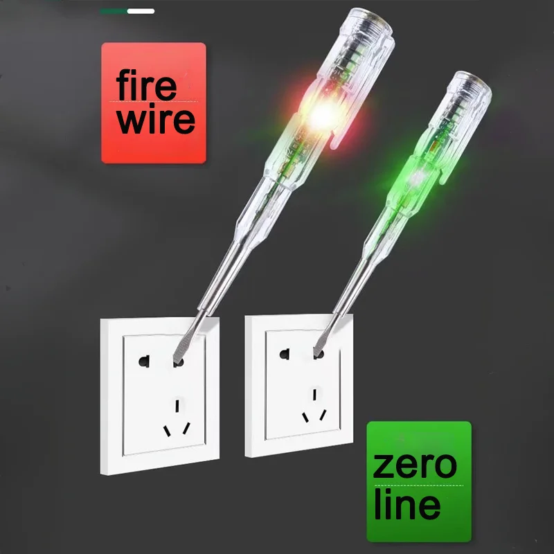 2PC電圧テスターペンドライバープローブライト電圧テスター検 - Circuit Test Pencil のレビューと価格