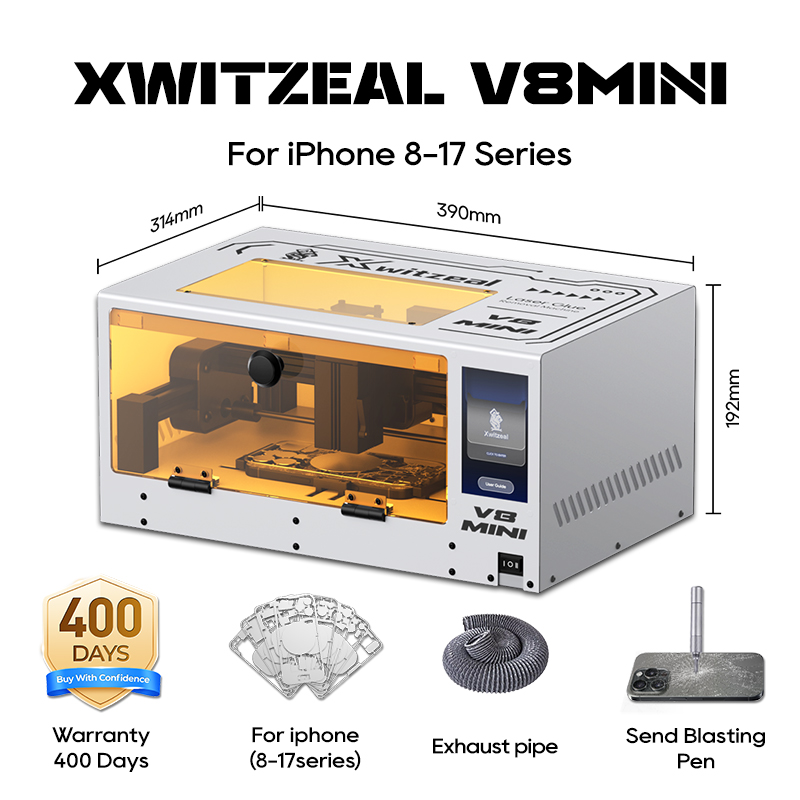 Xwitzeal ®   iPhone背面ガラス修理用V8  - Electronics Repair Manual のレビューと価格