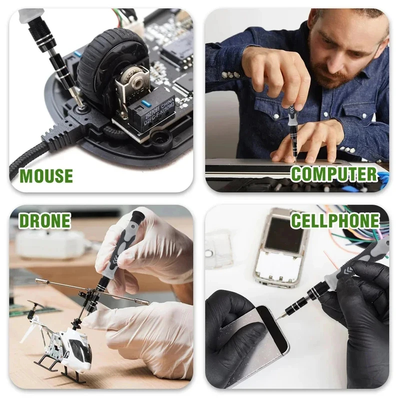 ポータブル115in1磁気ドライバーセットミニ精密修理キット - Electronics Repair Manual のレビューと価格