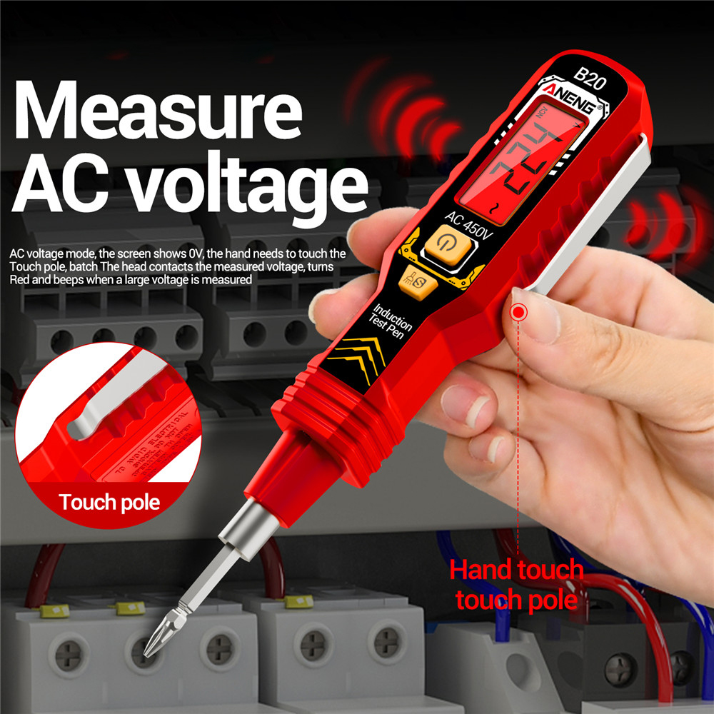 ANENG B20電圧テスターペン ダブルヘッドドライバー  - Circuit Test Pencil のレビューと価格