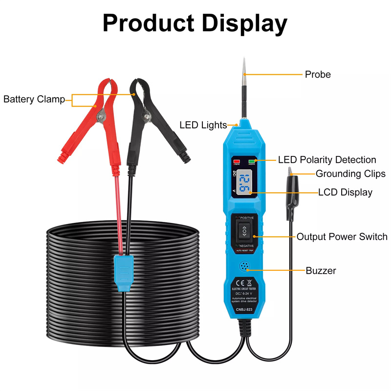 ヒューズテスター LCD回路テスター 3.5-36V DCバ - Circuit Test Pencil のレビューと価格