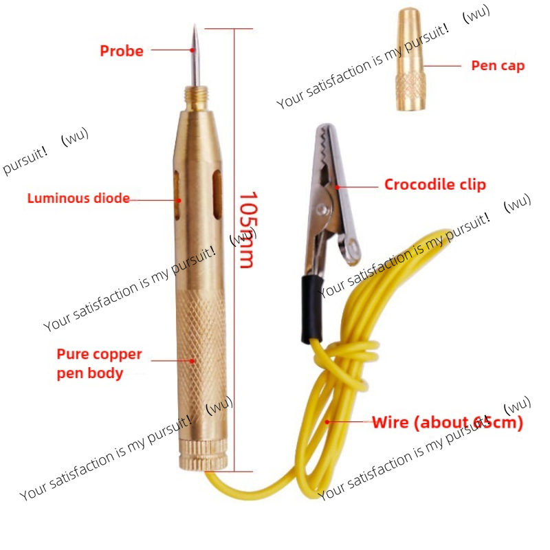 実用的な新しいテストペン車の回路ヒューズ電気テスター電圧テス - Circuit Test Pencil のレビューと価格