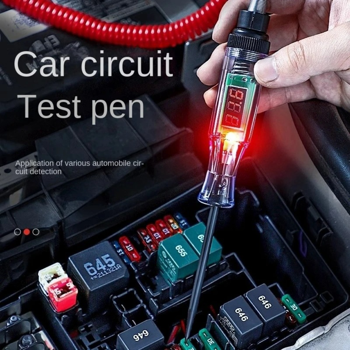 車トラック電圧回路テスター 6V 12V 24V 自動車診断 - Circuit Test Pencil のレビューと価格
