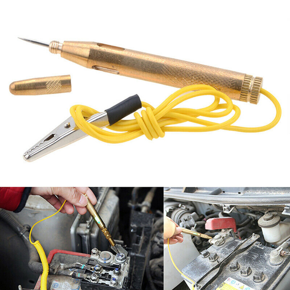 2x 車の自動車回路ヒューズ電圧テスターテストライトプローブ - Circuit Test Pencil のレビューと価格