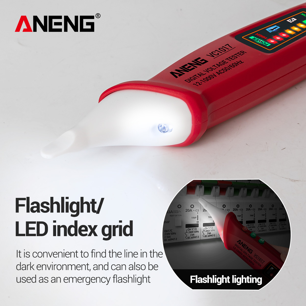 ANENG VC1017 電圧検出ペン ABSシェル 非接触 - Circuit Test Pencil のレビューと価格