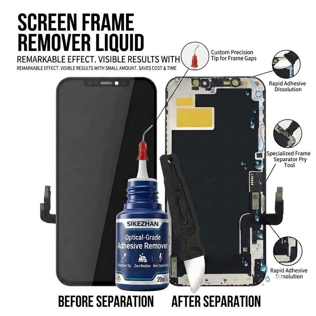SIKEZHAN 20ml 光学グレードの接着剤除去クリーナ - Electronics Repair Manual のレビューと価格