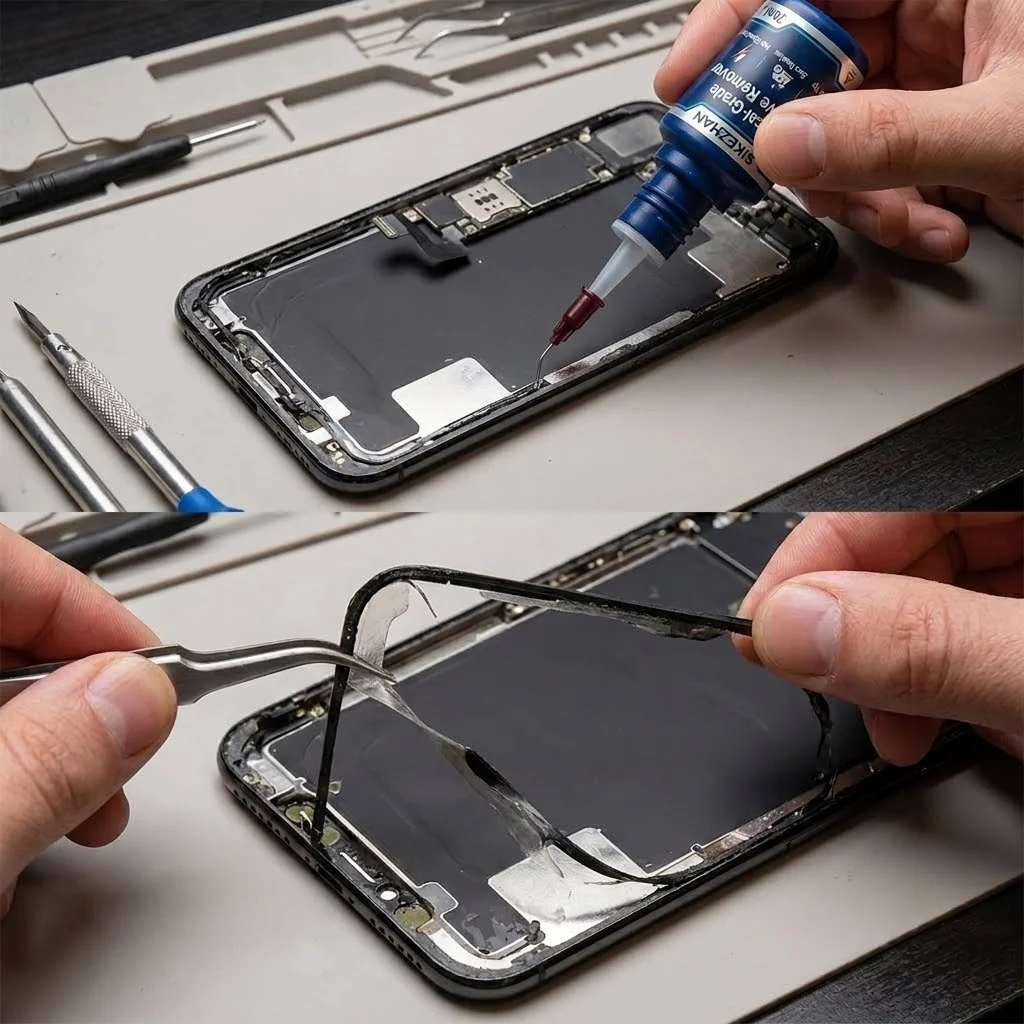 SIKEZHAN 20ml 光学グレードの接着剤除去クリーナ - Electronics Repair Manual のレビューと価格