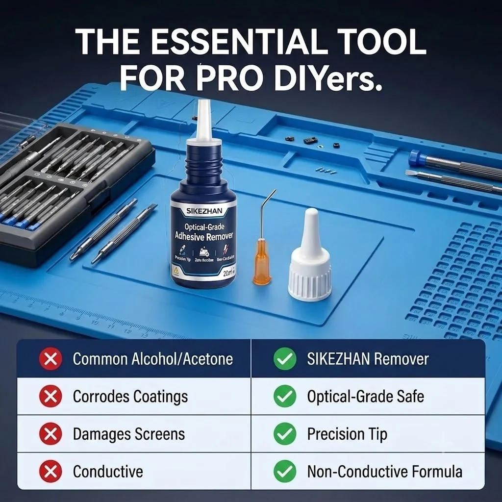 SIKEZHAN 20ml 光学グレードの接着剤除去クリーナ - Electronics Repair Manual のレビューと価格